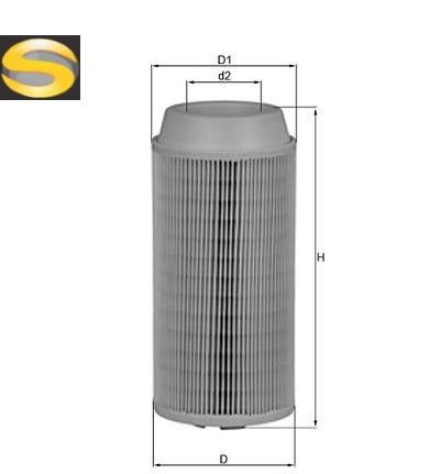 MAHLE LX1802 - Filtro de Ar