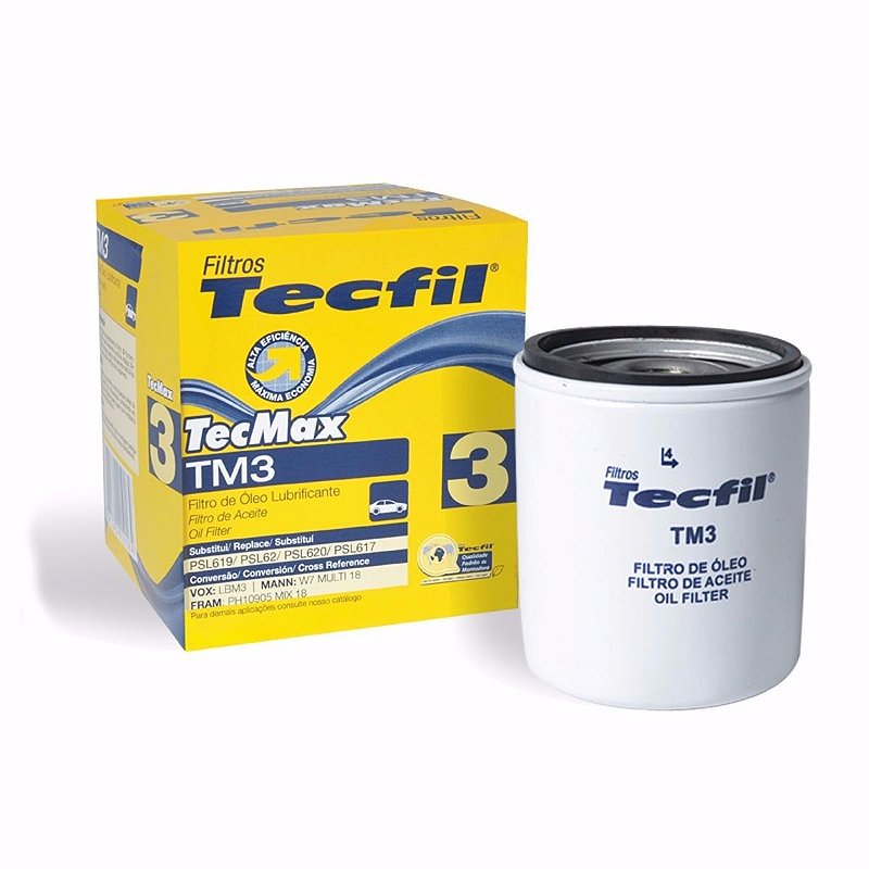 TECFIL TM3 - Filtro de Óleo Lubrificante