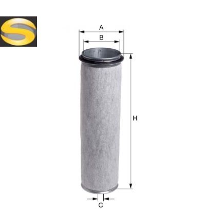 HENGST E117LS - Filtro de Ar 2°