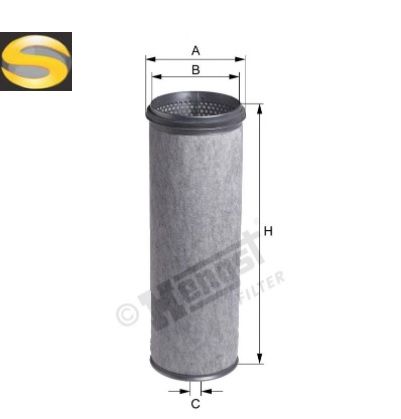 HENGST E118LS - Filtro de Ar 2°