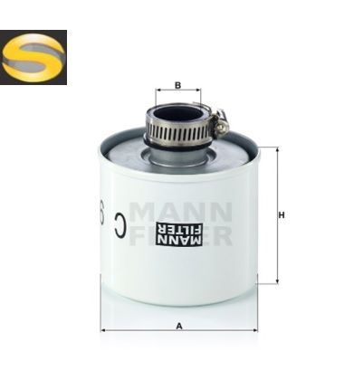 MANN C9004 - Filtro de Ar do Respiro