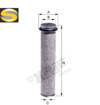 HENGST E113LS - Filtro de Ar 2°