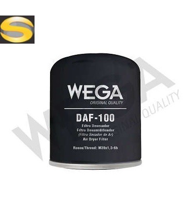 WEGA DAF100 - Filtro Secador de Ar